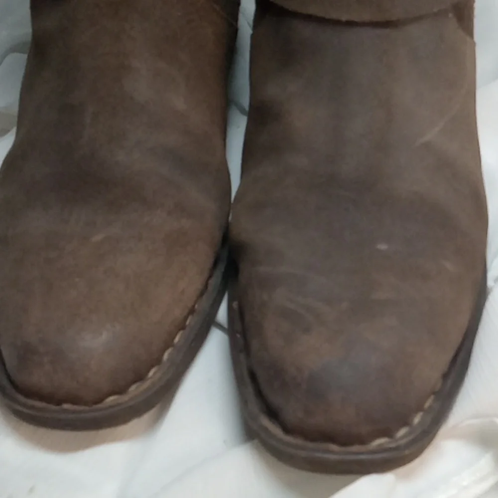 Born Brown Suede Over-the-Knee Boots
